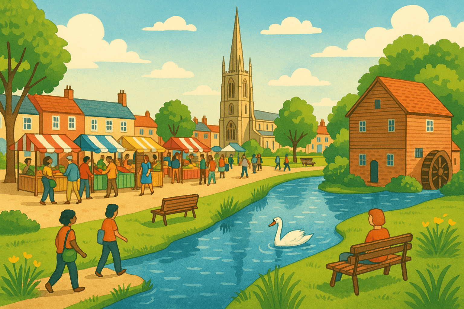 The Origins of Sleaford: From Roman Roots to Market Town Glory