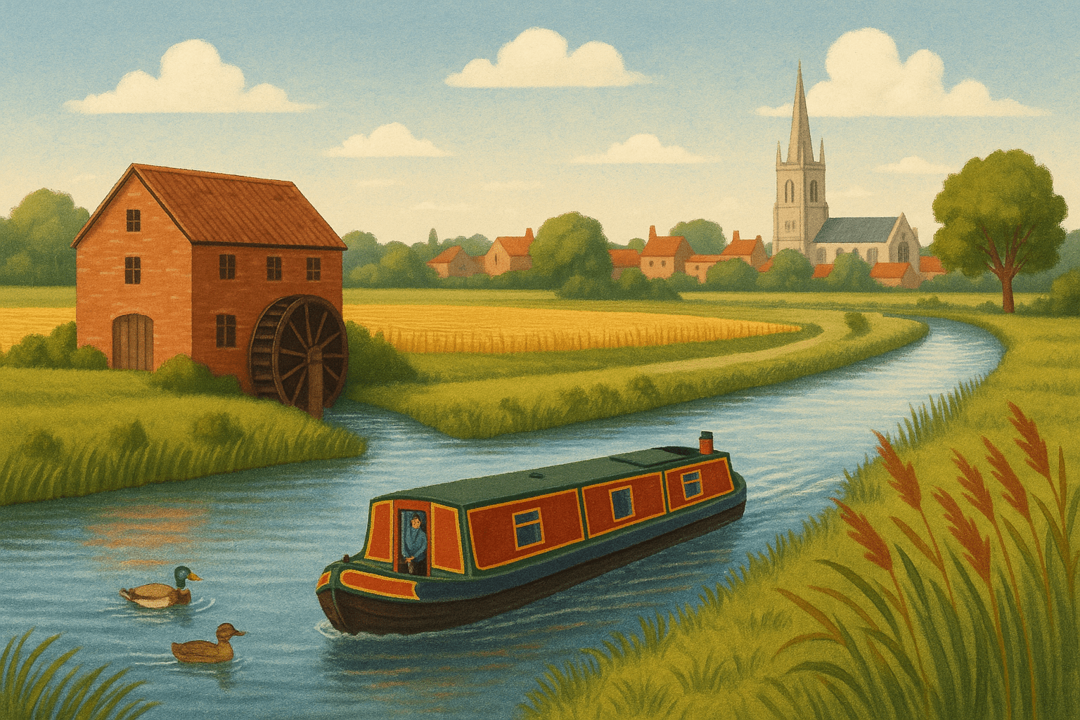 Sleaford’s Connection to the Fens: Trade, Transport & Transformation